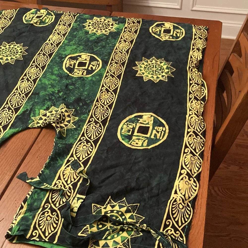 Wrap and tie up pants - Picture 2 of 2